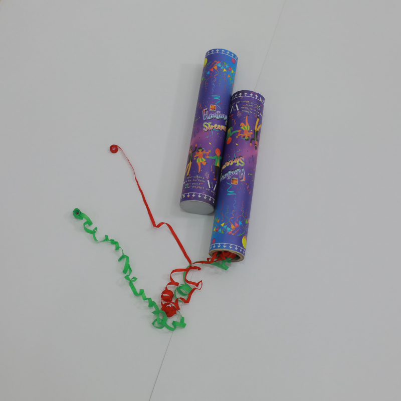 Vânzare caldă de vânzare sigură de vacanță popper hârtienuntă denuntă petrecere confetti tun