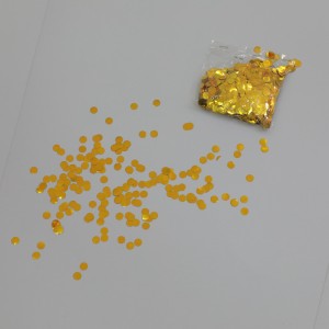 Cercuri de confetti de hârtie tisulară